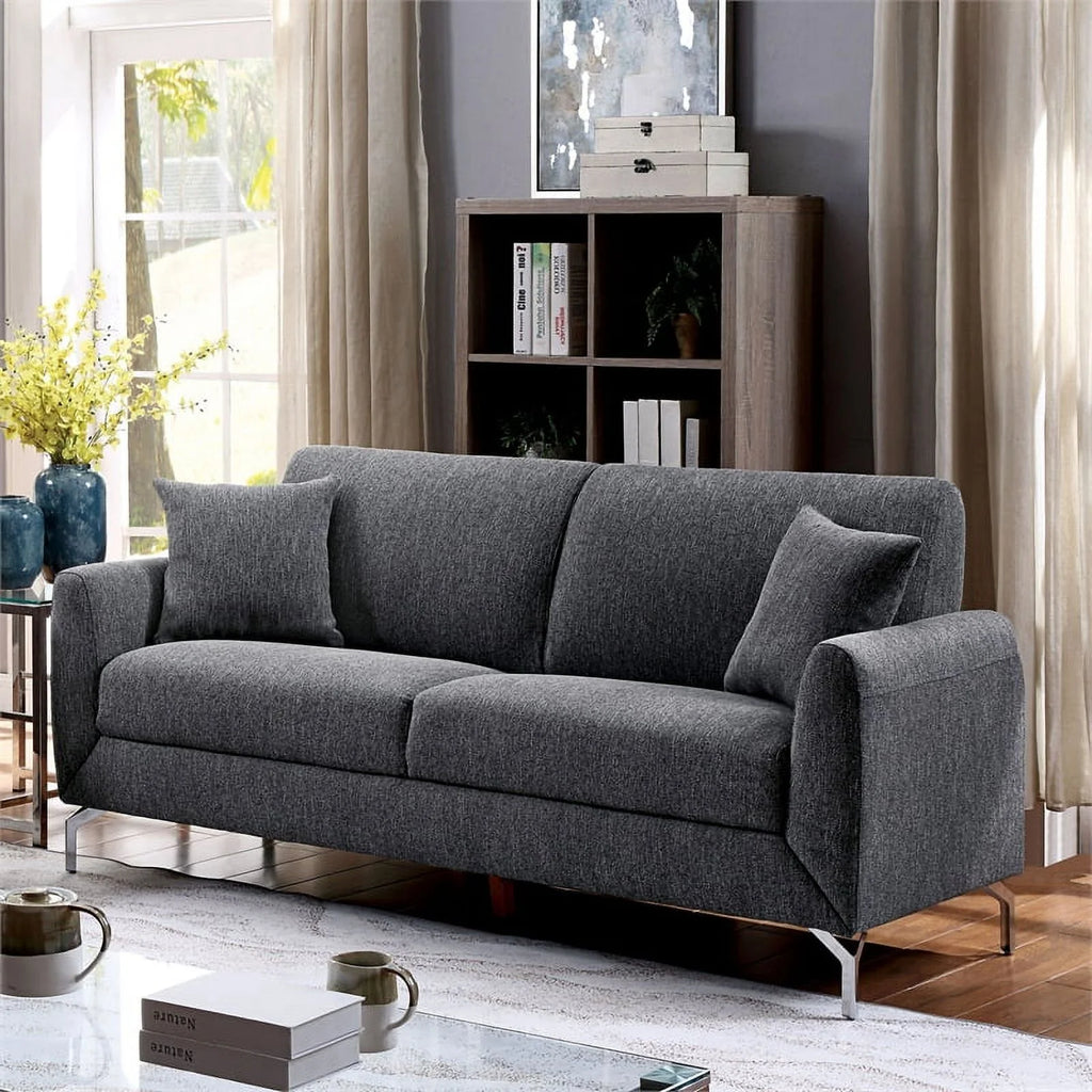 Gray Fabric 3-Piece Sofa Set G935