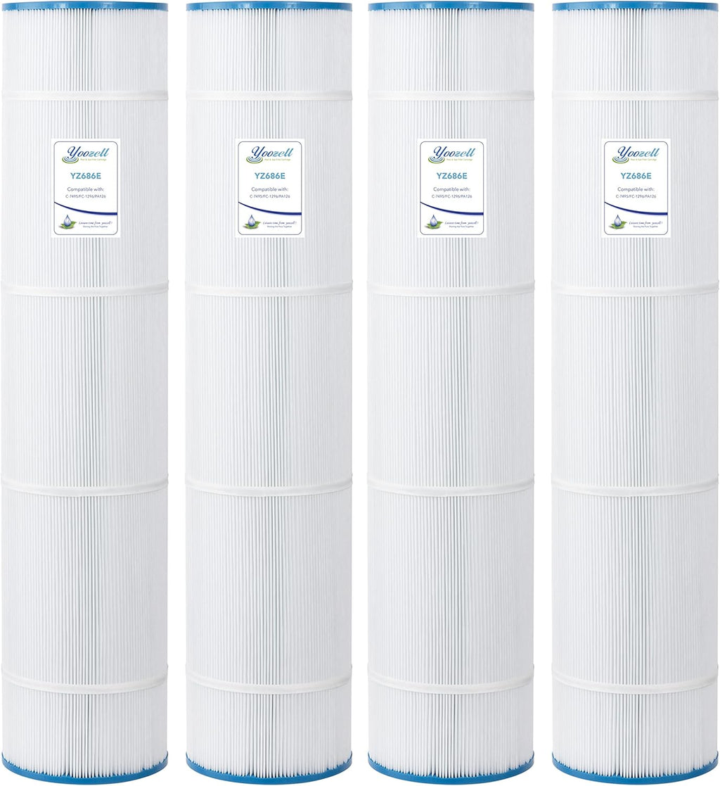 4Pack Swimming Pool Replacement Filter Cartridge J509