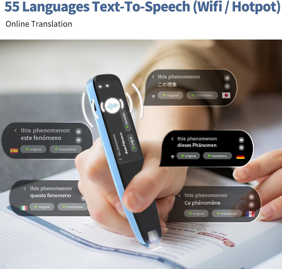Scan Reader Pen with 16GB Dictionary Y166
