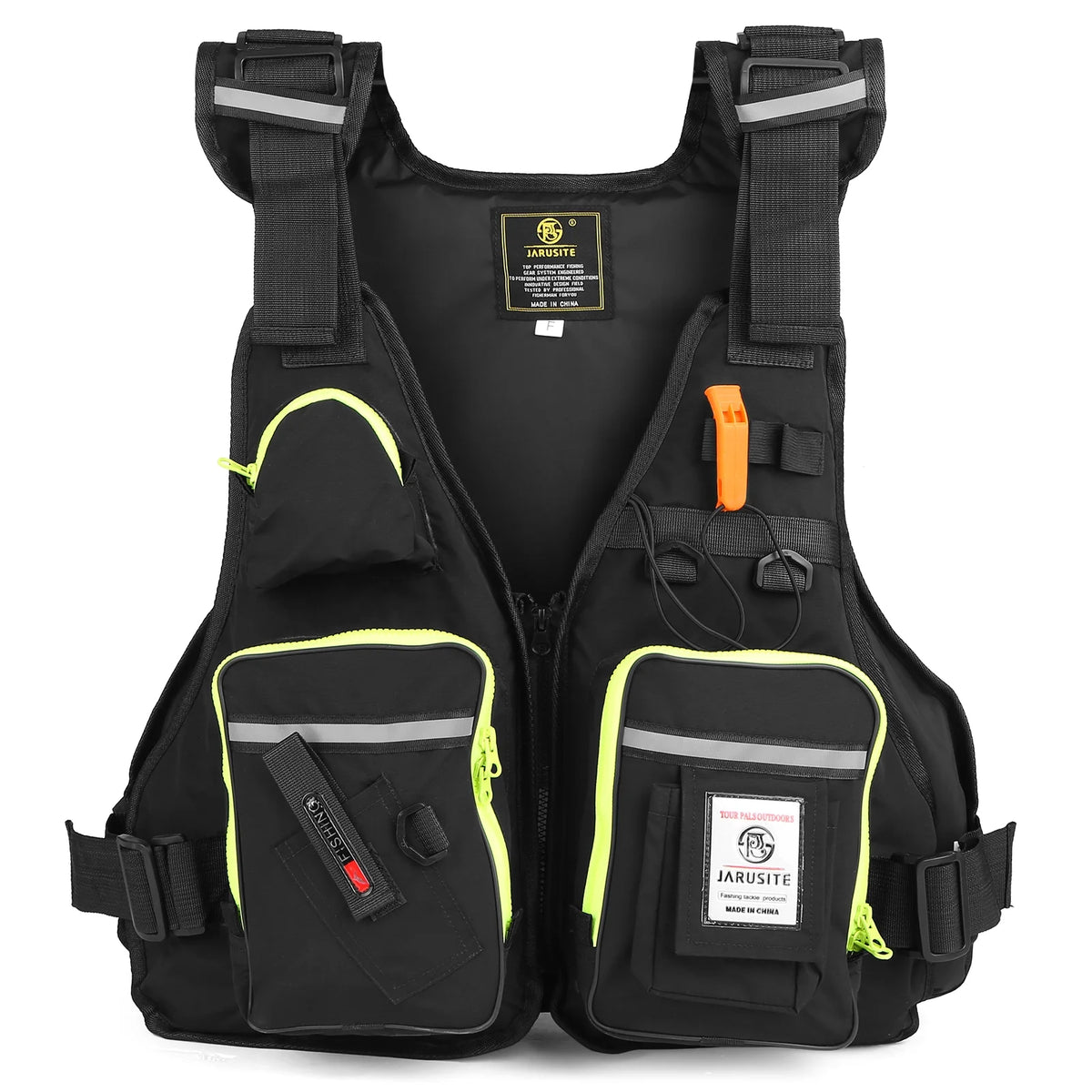 Fly Fishing Jacket Vest with Water Bottle Holder Y329158