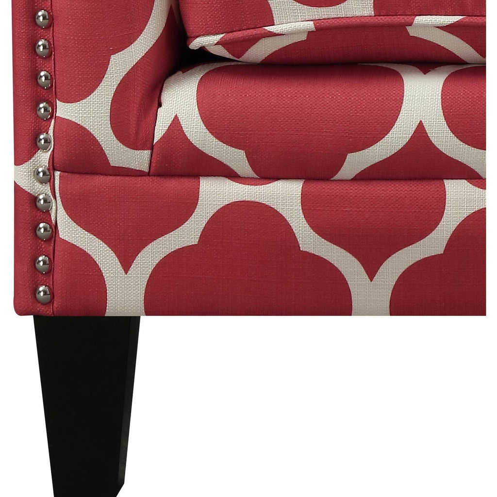 Red Accent Chair R7664