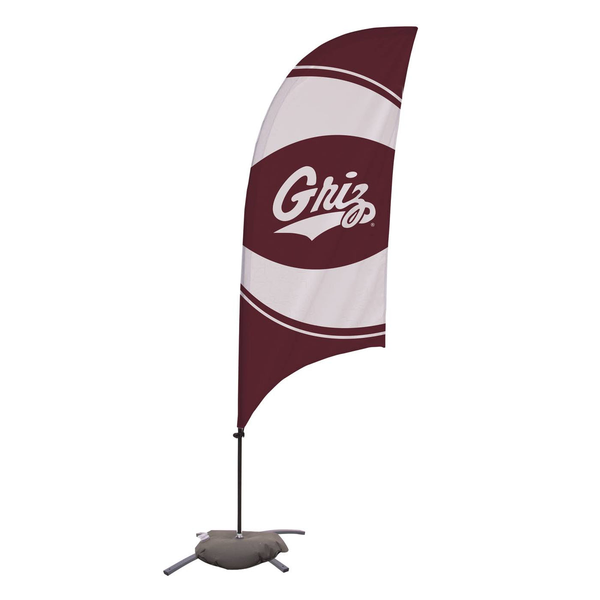 Razor Feather Flag with Cross Base J21524