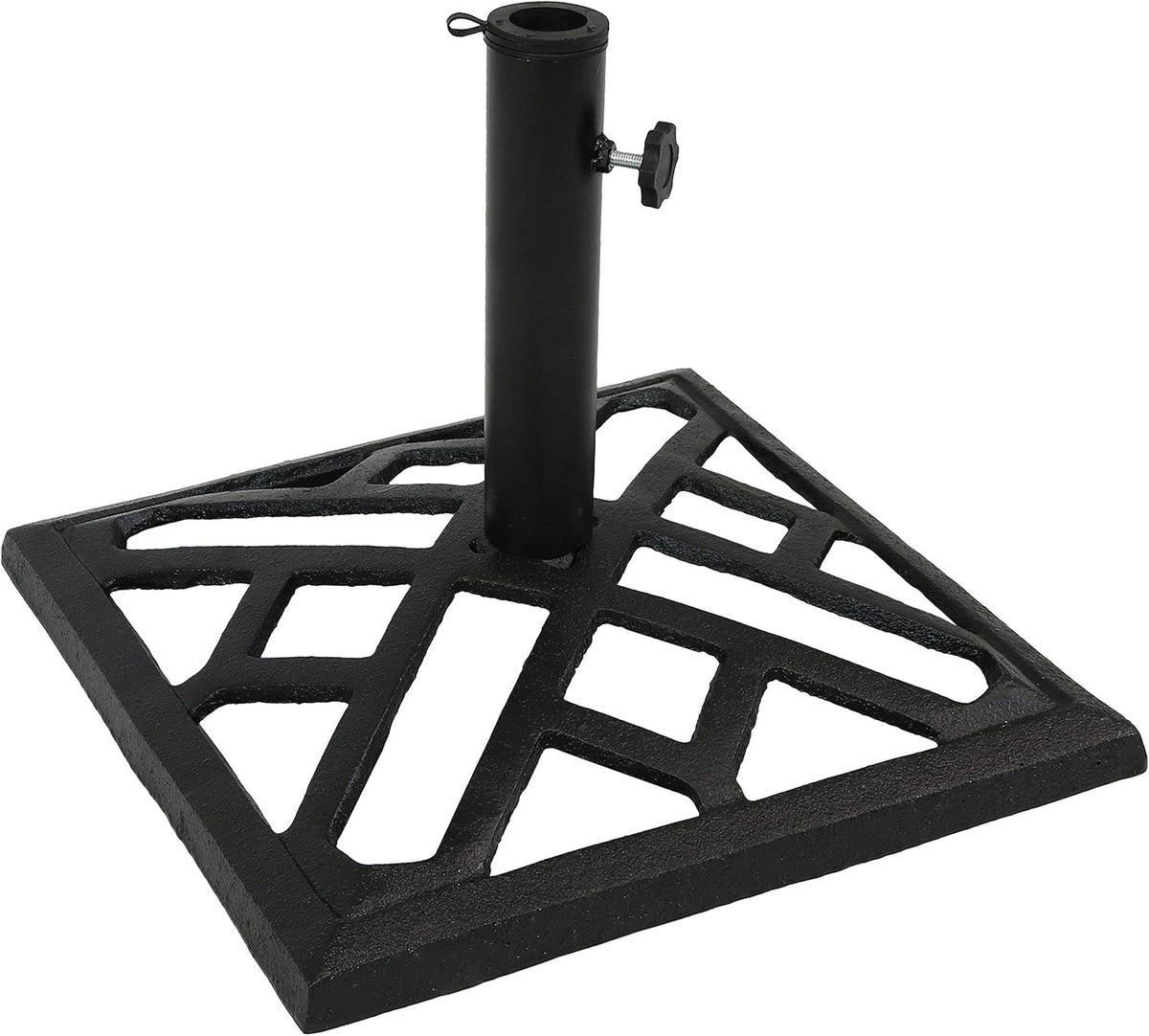 Cast Iron Heavy Duty 17-Inch Square Umbrella Base Stand H7912