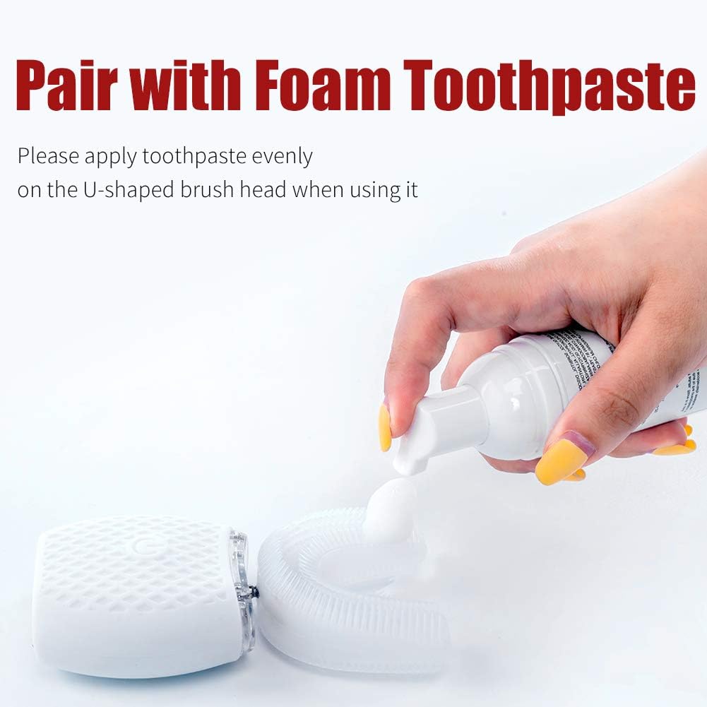 U Shaped Automatic Toothbrush with Wireless Charging Q885