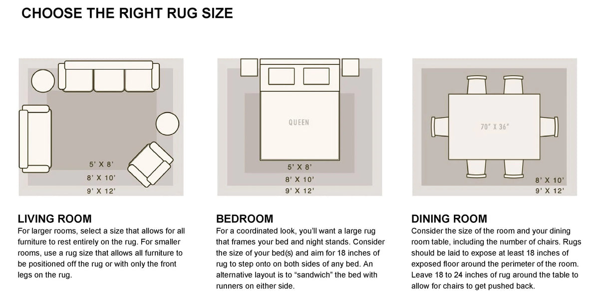 Ivory Light Blue 8' x 10' Area Rug N809