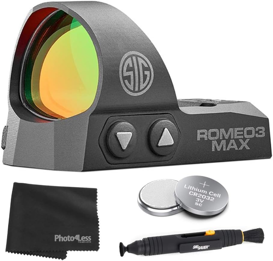 Red Dot Sight with Lens Cleaning Kit D72307