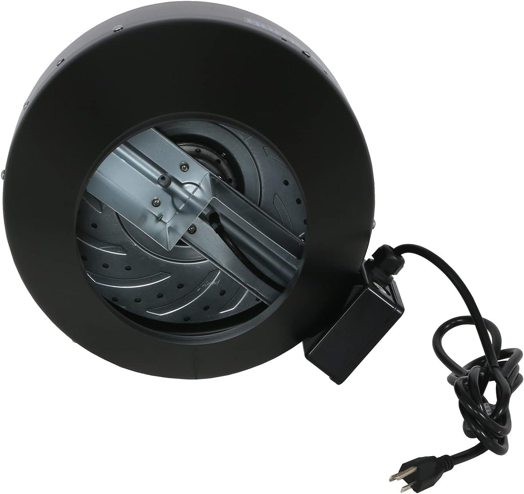 8 Inch Inline Fan 745 CFM Steel Housing Z33633