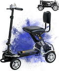 Mobility Scooter Carbon Fiber Lightweight 4 Wheel Electric Scooter with Seat V62810