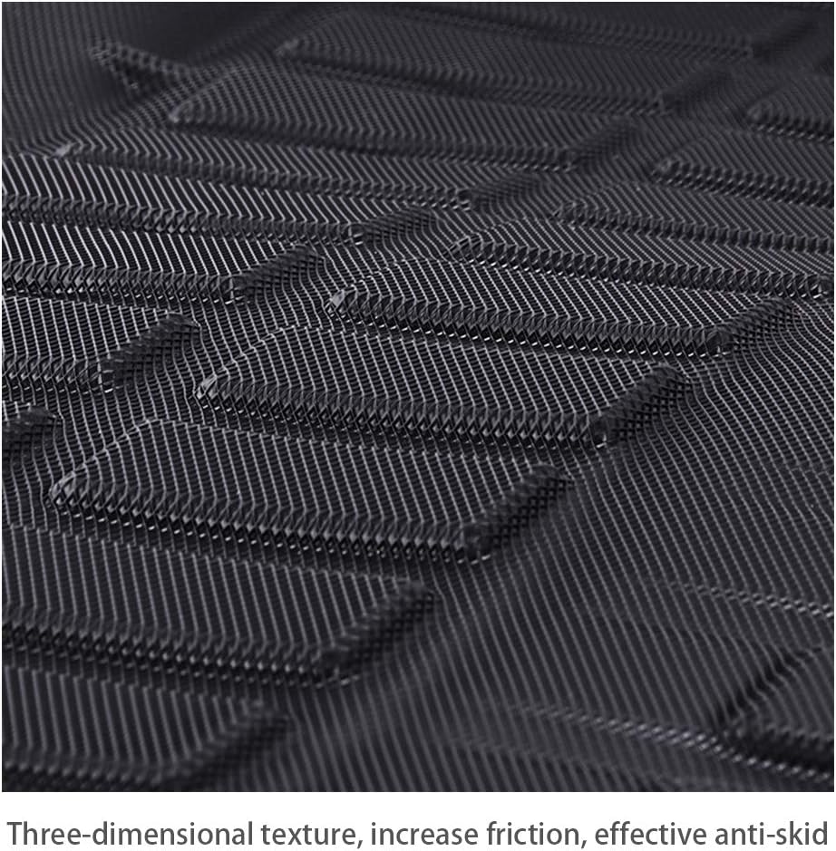 Cargo Liner Heavy Duty Rubber Waterproof Black Pack of 2 S465787