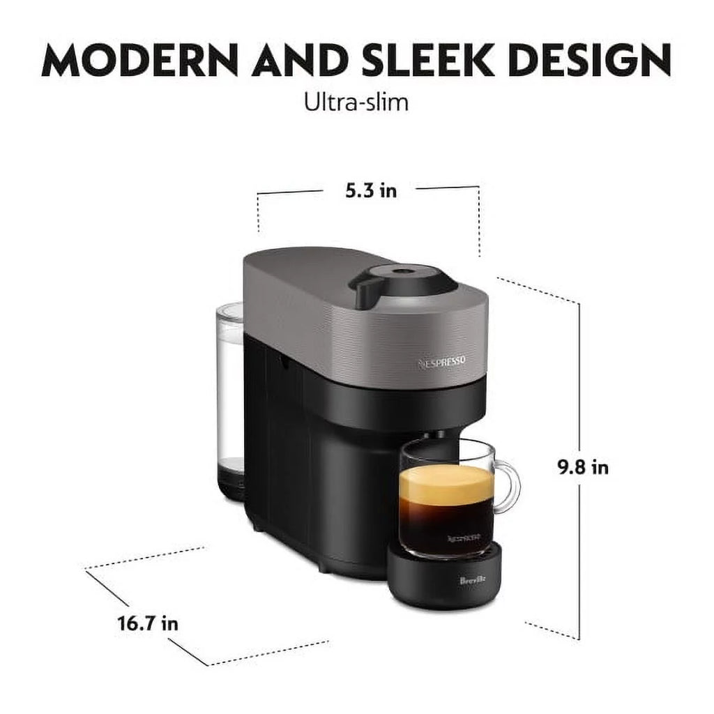 Dark Gray Coffee and Espresso Maker Z974782