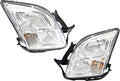 Headlight Assembly Set of 2 Halogen S518374