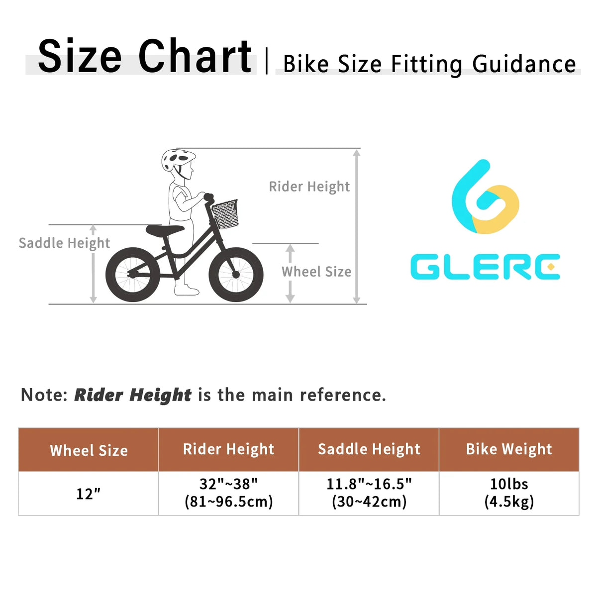 12 inch Kids Balance Bike with Basket A22667