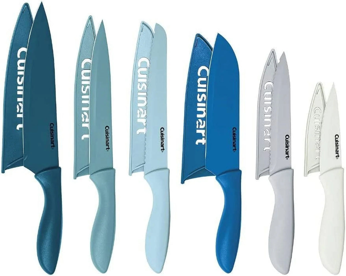 12 Piece Knife Set with Blade Guards N305