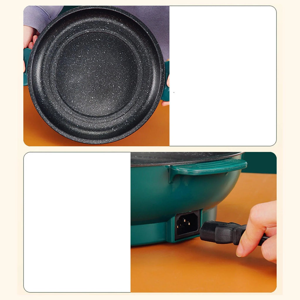 Electric Griddle Electric Skillet with Stay Cool Handles K2574