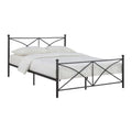 Queen Size Black Metal Bed H463445