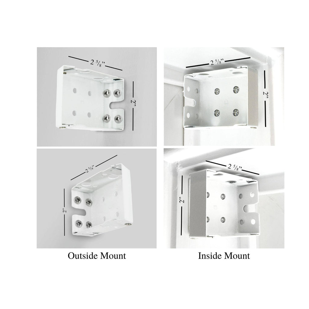 White Cordless Faux Wood Blind 57 W x 72 H Z385