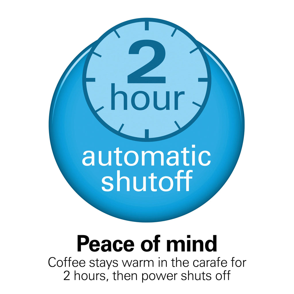 Programmable Coffee Maker, 12 Cups, Stainless Steel X19305