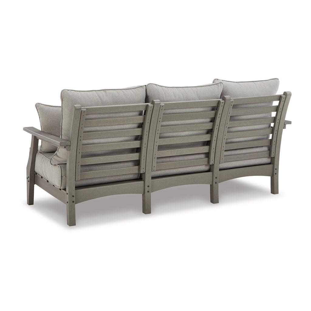Gray Polyester Fabric Outdoor Sofa H662