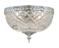 Polished Chrome 2 Light Ceiling Mount V110617