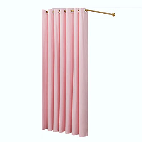 Portable Fitting Room with Metal Curtain Rod U331