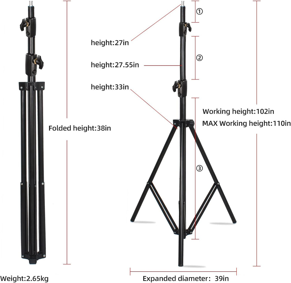 2 Pack Studio Flash Strobe Monolight Bowens Mount Kit P40564