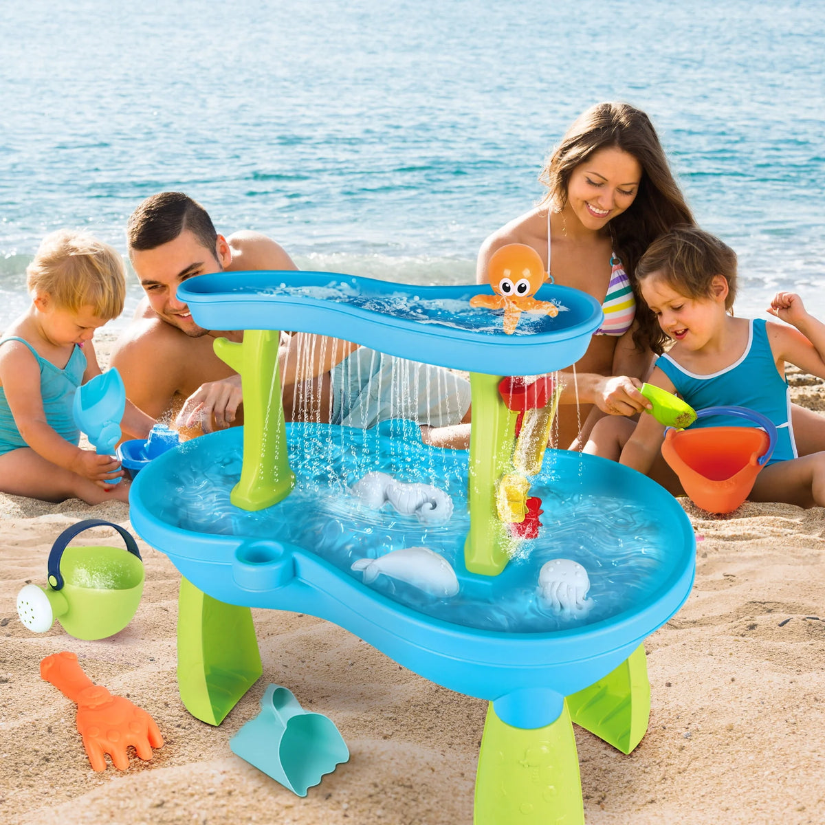 Sand and Water Table with 19PCS Accessory Set B1300