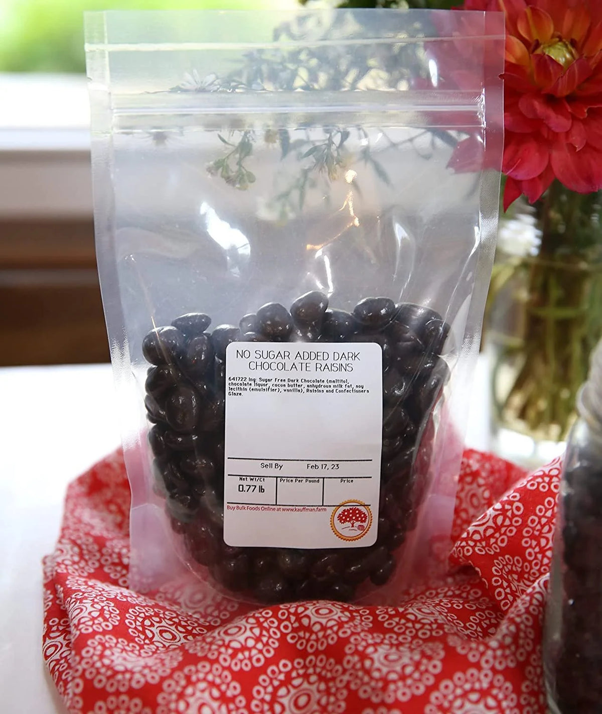 Dark Chocolate Covered Raisins 12 Oz Pack of 3 P244511