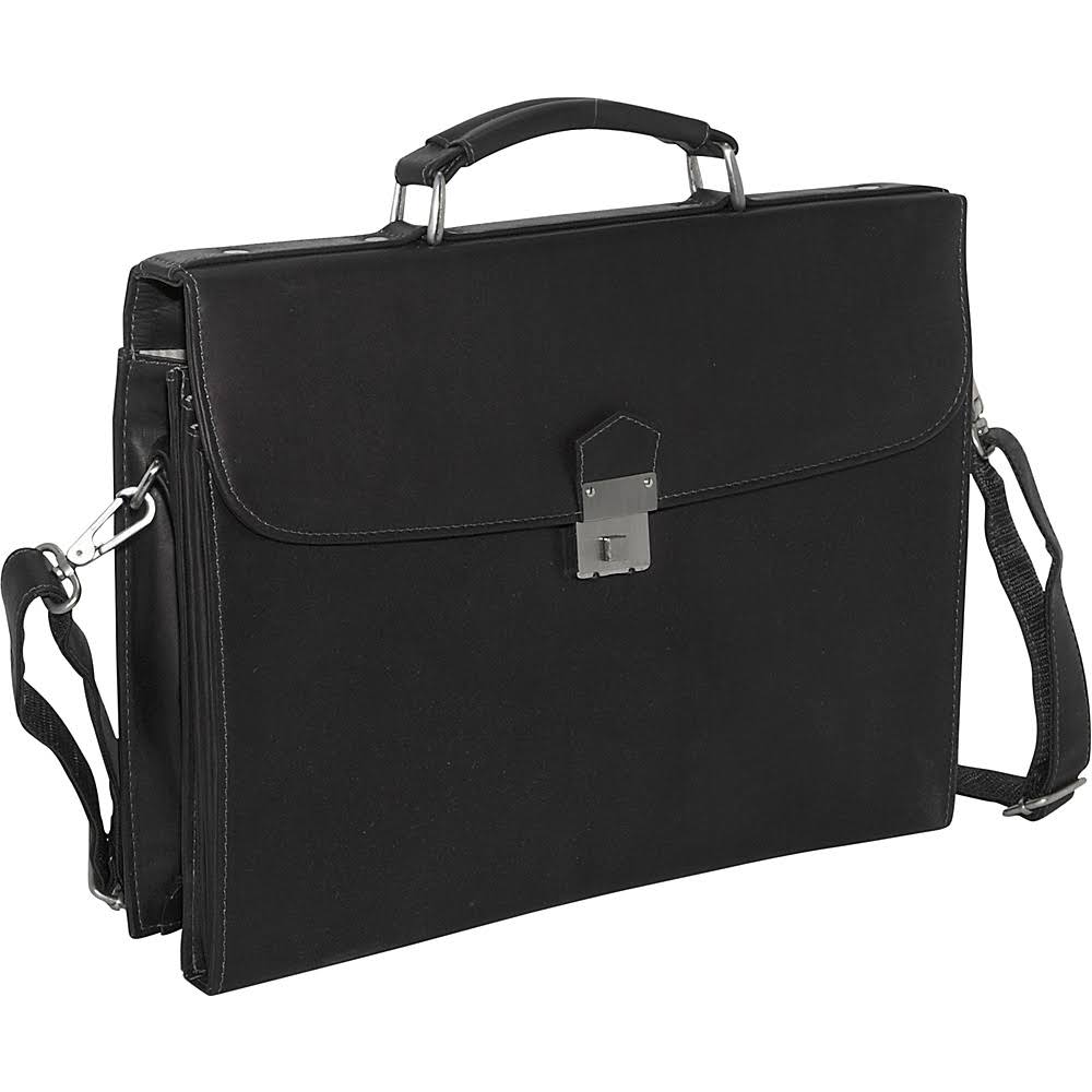 Black Leather Portfolio K6757