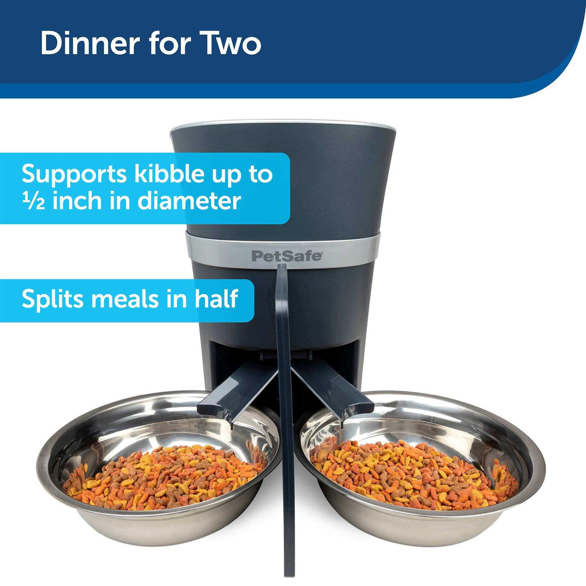 2-Pet Meal Splitter with Bowl S8970