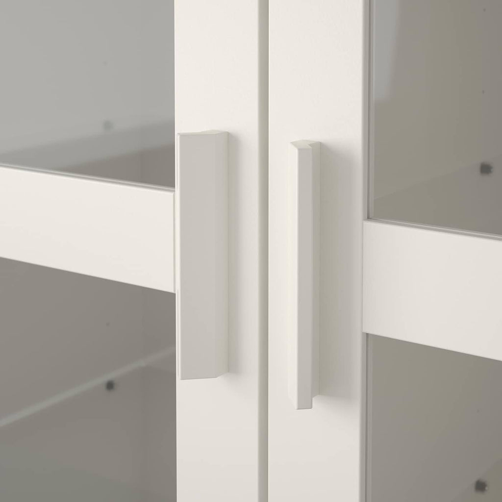 Glass-Door Cabinet, White H14027