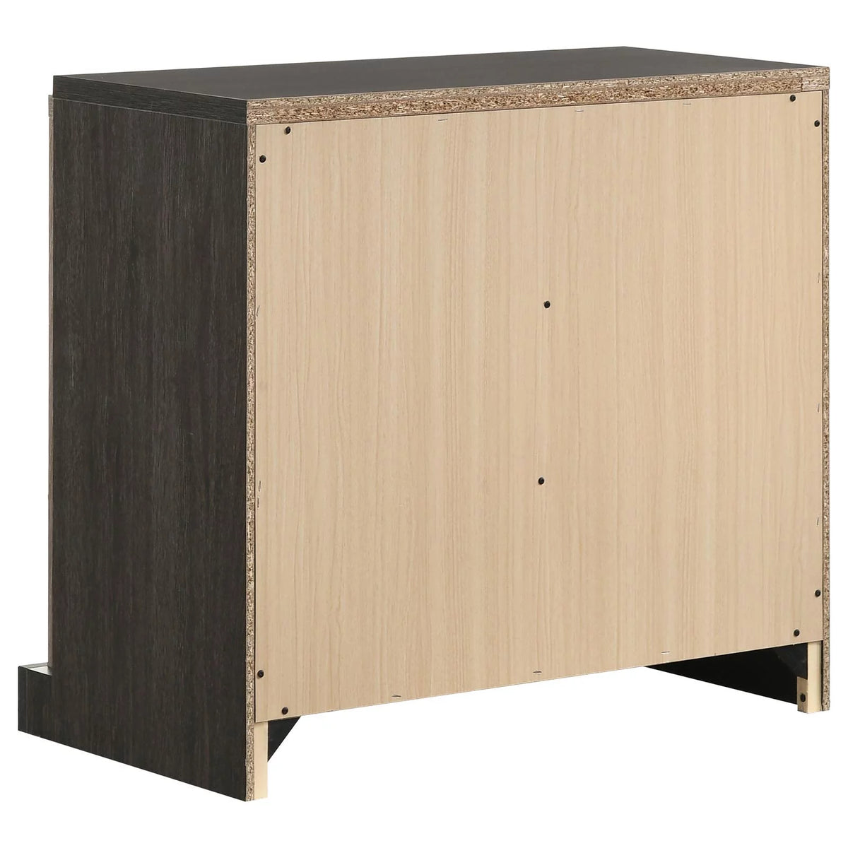 5-piece Eastern King Bedroom Set Brown and Light Taupe Y42624