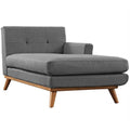 Gray Right Arm Chaise Lounge L5783