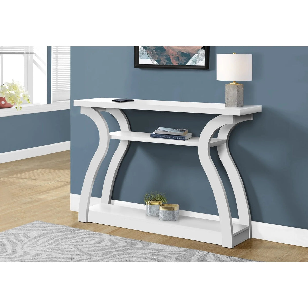 Narrow Laminate Accent Table B433