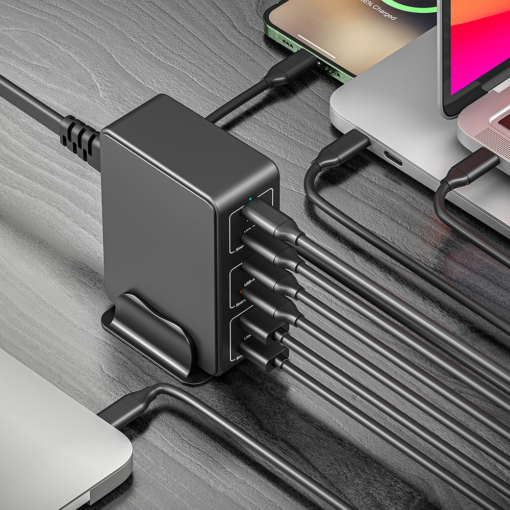 120W USB C 6-Port Charging Station Q839