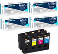 Remanufactured Toner Cartridge Replacement 4-Pack Black Cyan Magenta Yellow X292863