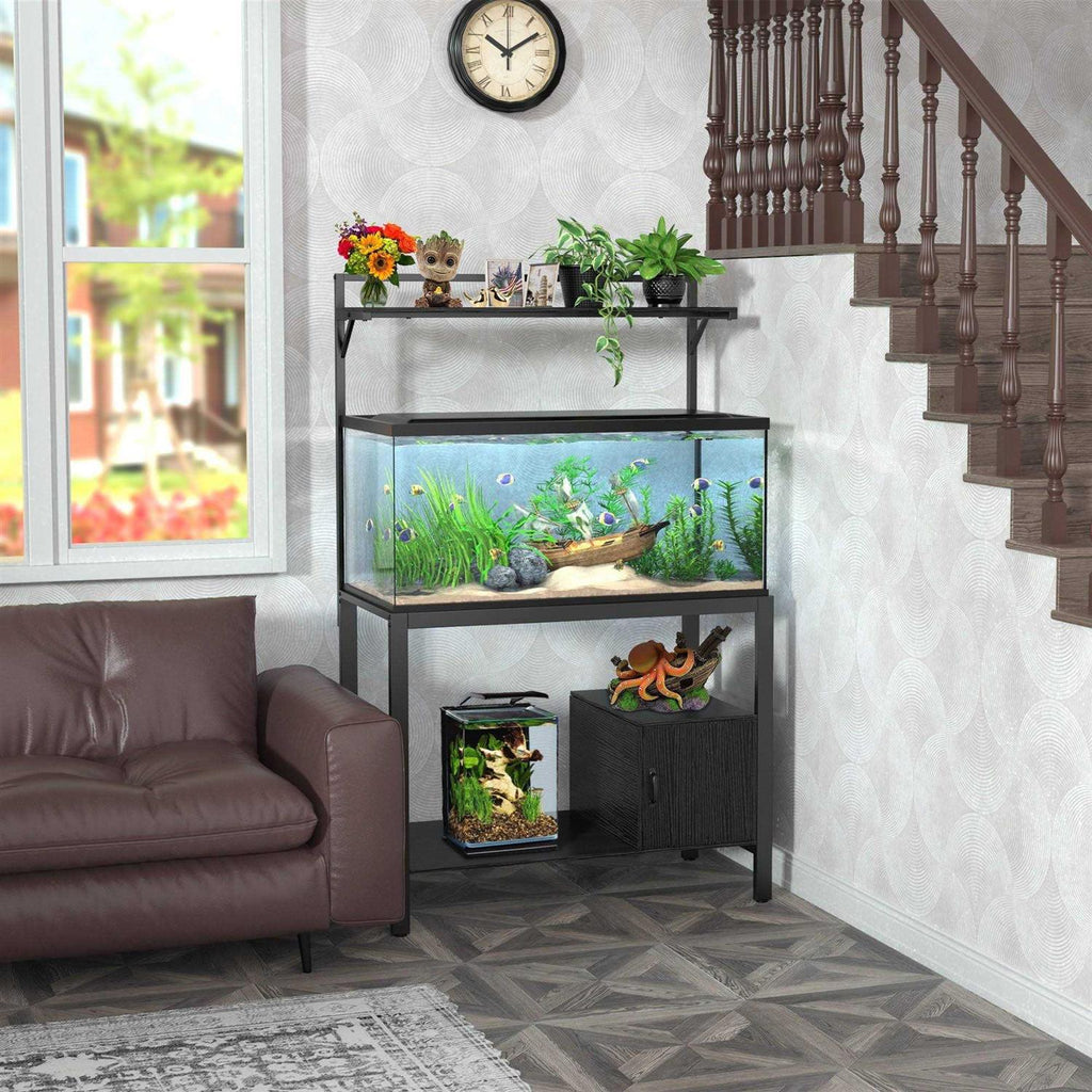 40-50 Gallon Fish Tank Stand with Plant Shelf P4625