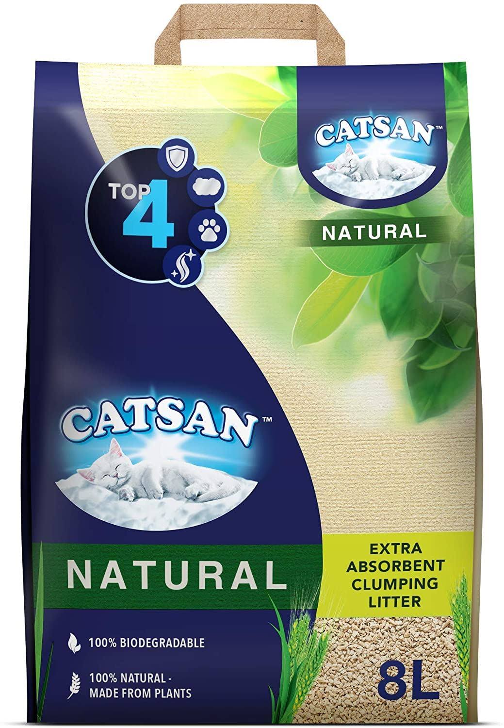 Biodegradable Natural Clumping Cat Litter 8L H38263