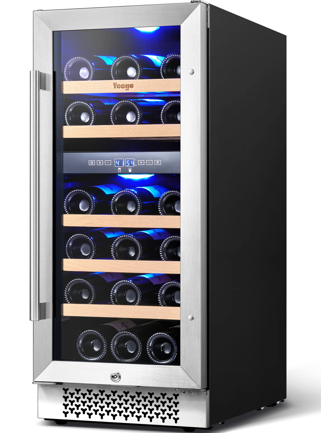 24 Can Beverage Refrigerator with Glass Door Y5658