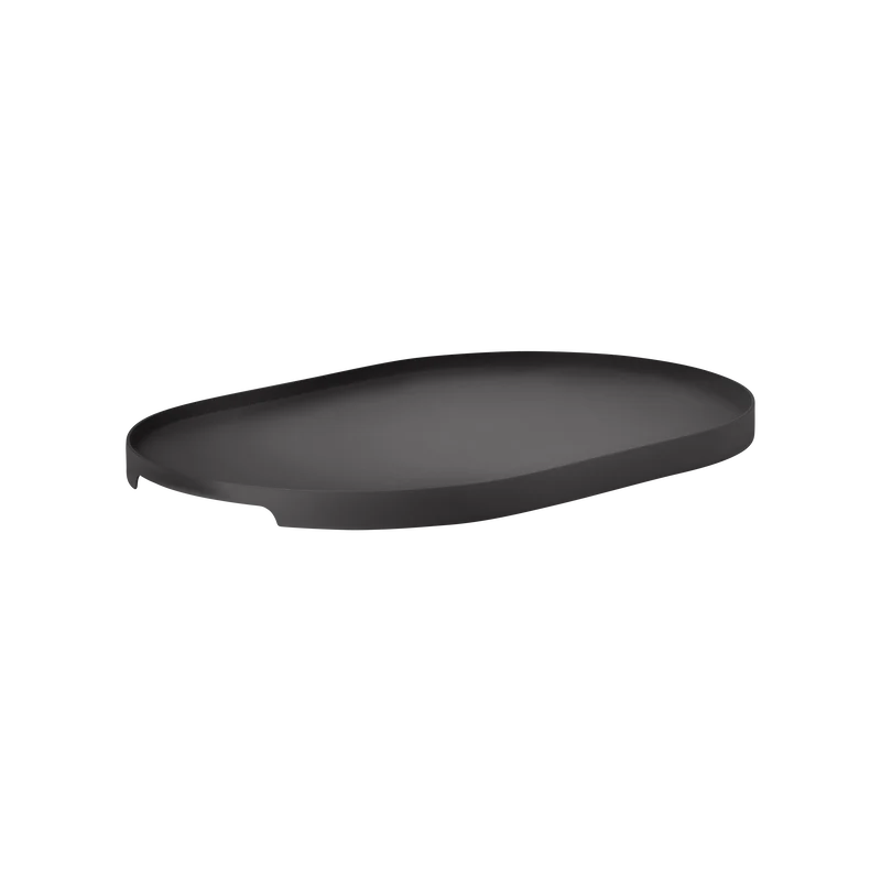 Black Oval Tray A403