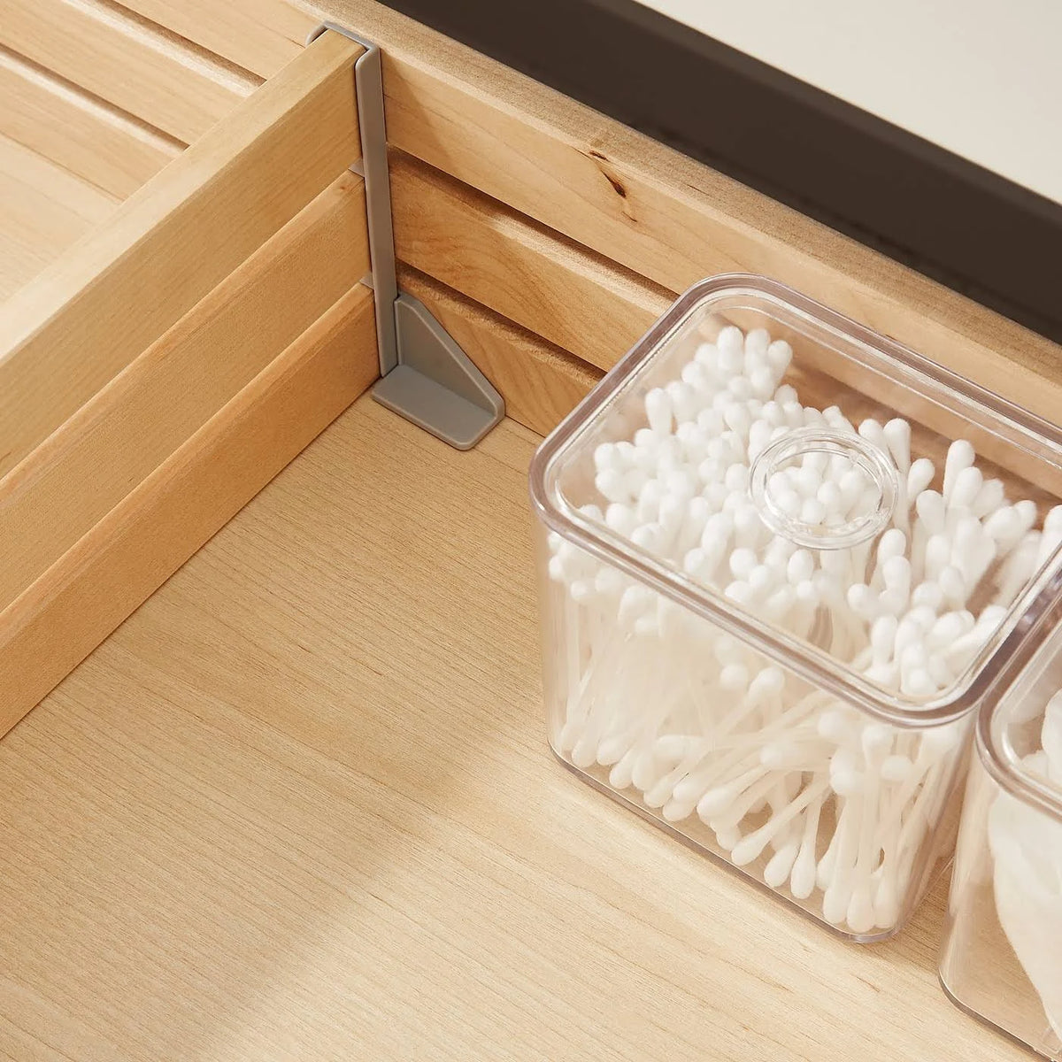 High Gloss White Sink Cabinet with 2 Drawers P845719