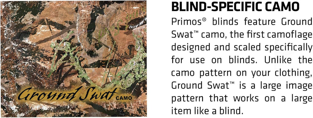 Camo Hunting Ground Blind Q4229