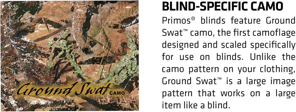 Camo Hunting Ground Blind Q4229