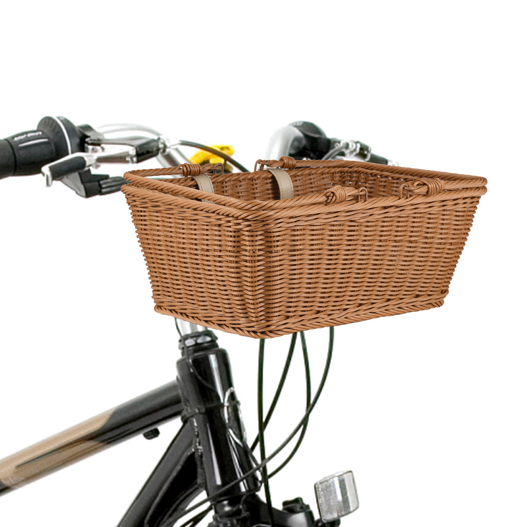 Handlebar Bike Wicker Basket I693