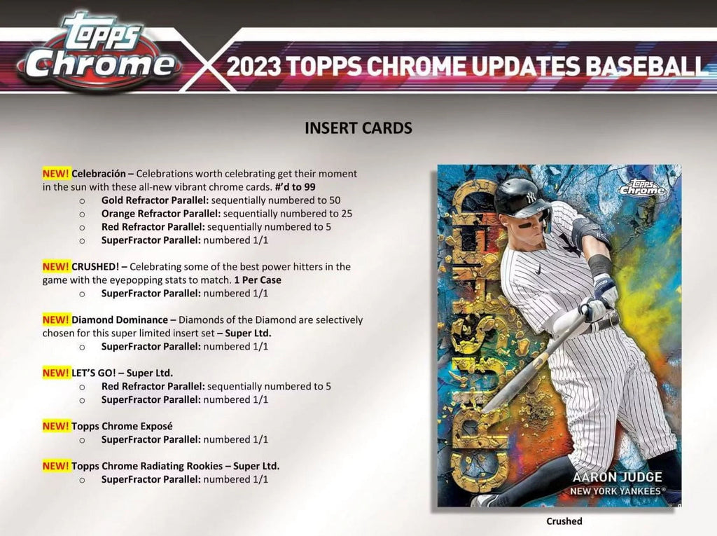 Hobby Box Baseball Trading Card L5865