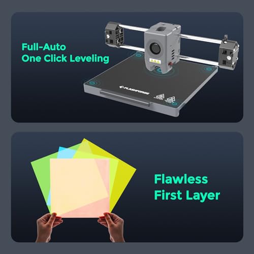 3D Printer with Auto Leveling, 600mm/s High Speed, 220x220x220mm W666