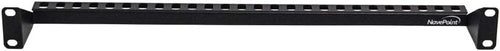 1U 19-Inch Rack Mount Cable Management Bracket Black Pack of 2 W70220