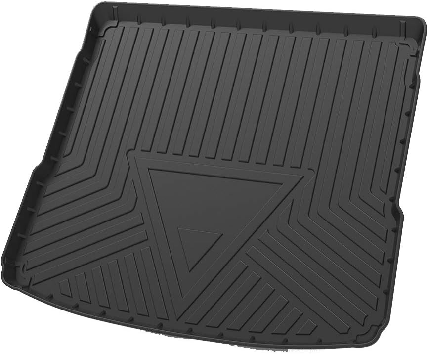 Cargo Liner Heavy Duty Rubber Waterproof Black Pack of 2 S465787