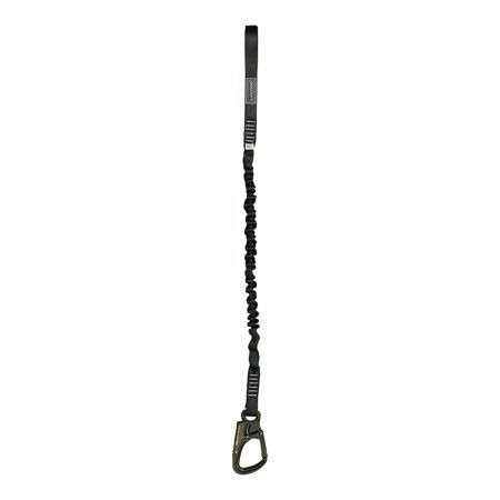 4ft 48 inchx1 inch Internal Bungee Elastic Sling Lanyard with Dual Locki W476