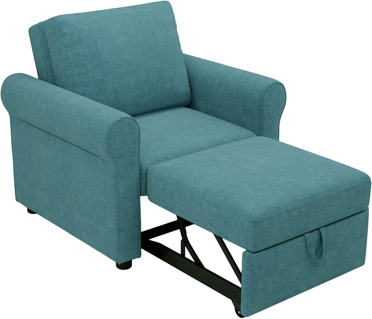 Teal 3-In-1 Single Sofa Bed I764137
