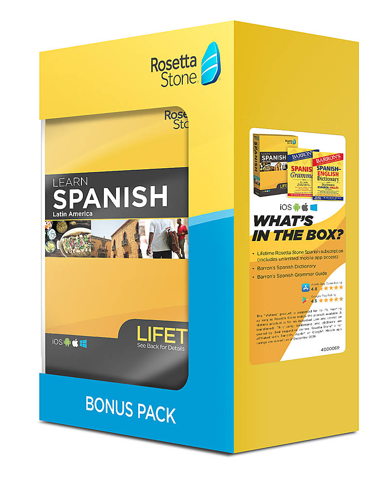 Learn Spanish Bonus Pack X4053